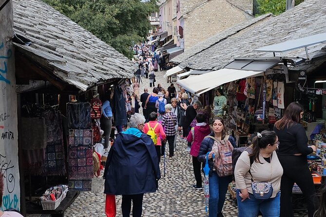 Luxury Day tour to Mostar and Kravice waterfalls - Walking through Mostar’s Old Town and Iconic Bridge