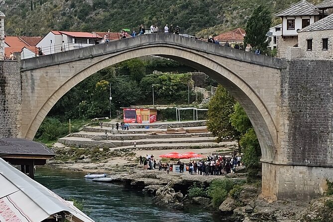 Luxury Day tour to Mostar and Kravice waterfalls - Refreshing Break at Kravice Waterfalls