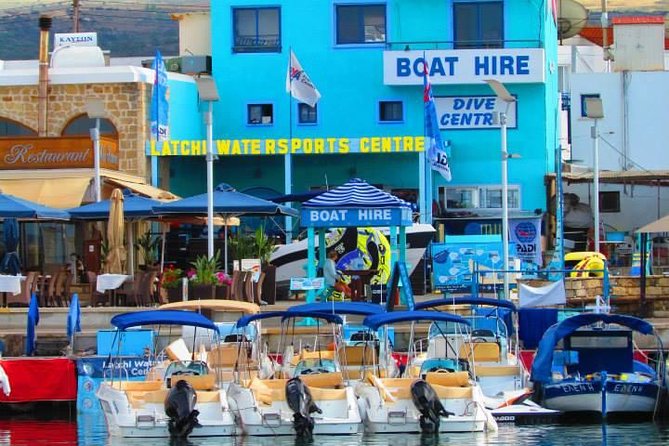 Luxury Eden 18 Private Self-drive boat hire in Latchi - Key Points