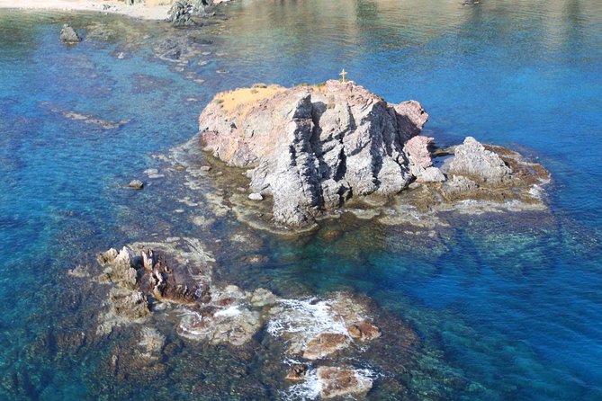 Luxury Eden 18 Private Self-drive boat hire in Latchi - Navigating the Coastline of Akamas National Park