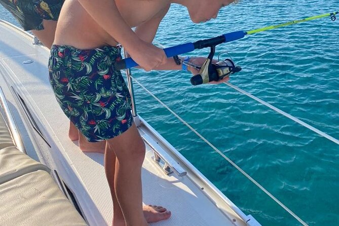 Luxury escape Sailing, shared from Hersonissos or Heraklion port - Gourmet Mediterranean Lunch and Refreshments Onboard