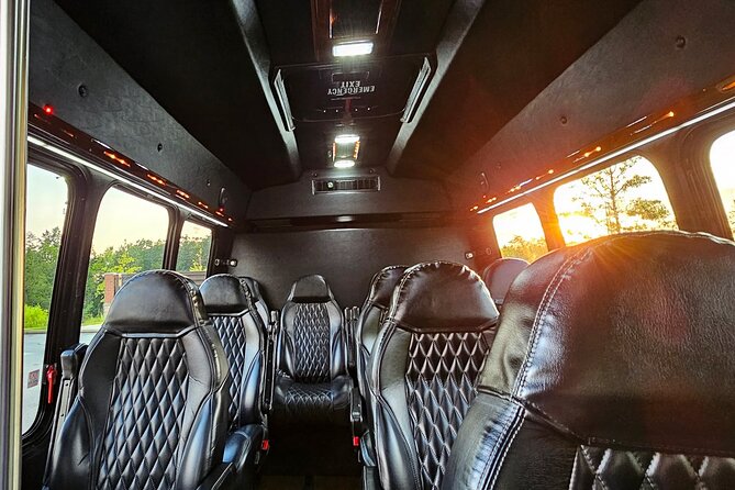 Luxury Executive Van Charter for 12 Passengers - Logistic Details and Meeting Point