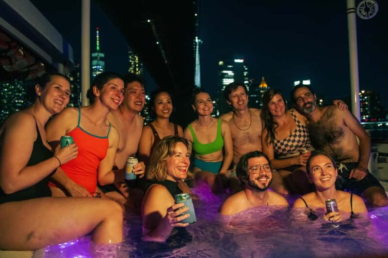 Luxury Hot Tub Boat Around NYC & Statue Private Tub up to 10 - What is Included in the 1.5-Hour Private Tour?