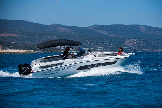 Luxury- Karnic SL701 Private Self-Drive Boat Hire - Experience the Ultimate Self-Drive Luxury Boat in Paphos