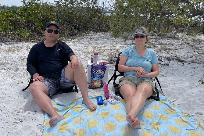 Luxury Kayak Tour To An Island Off Clearwater Beach! - (Tandem) - The Island Stop: Relaxation and Play