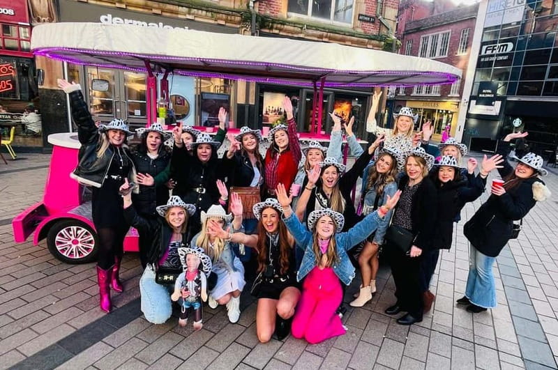 Luxury Pink Hen Party Bike Tour of Belfast - What’s Included in the Price
