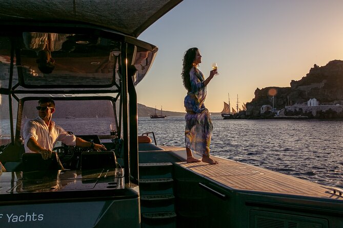 Luxury Private Power Catamaran Tour in Santorini - The Power Sunreef Catamaran: Stability and Speed