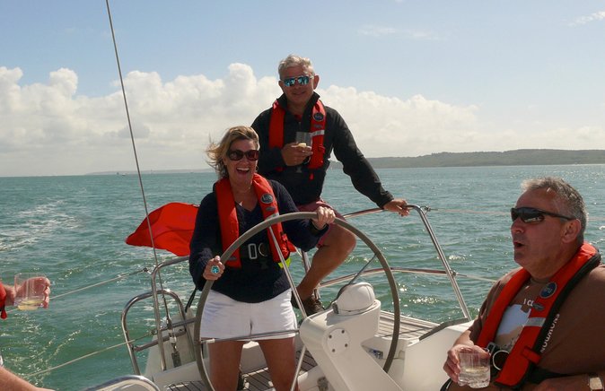 Luxury Sailing Experience Day with Champagne and Lunch or Dinner - Champagne On Arrival and A Toast to the Seas