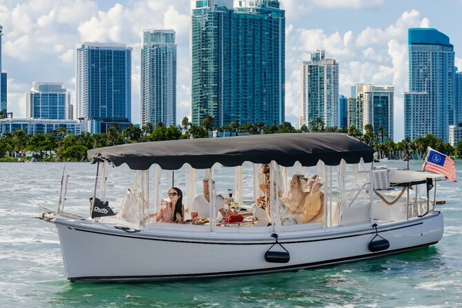 Luxury Shared Miami River E-Boat Cruise with Wine and Charcuterie - Experience the Elegance of a Miami River E-Boat with Wine and Charcuterie