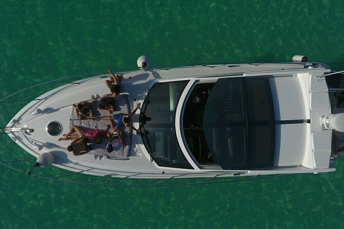 Luxury Sunseeker 50 - 6 hs Cancun - Isla Mujeres (MagicSea-SS) - Snorkeling and Water Activities in Clear Waters