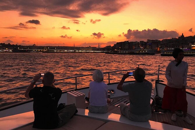 Luxury Sunset Yacht Cruise on the Bosphorus  Refresh & Relax - The Sunset: A Central Highlight