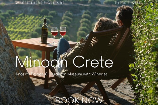 Luxury Tour from Elounda: Knossos Palace & Museum with Wineries - Pick-up and Transportation in Style