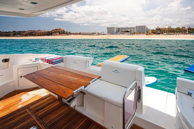 Luxury Yacht Experience in Los Cabos 45 FT - What’s Not Included and What to Bring