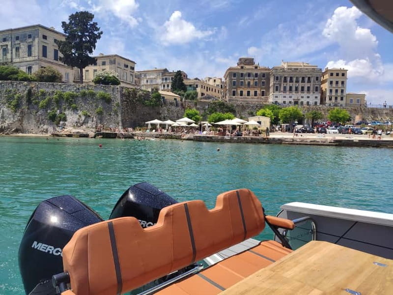 Luxury Yacht Experience Semi-Private North East - Historic Fortresses and Corfu Old Town Views