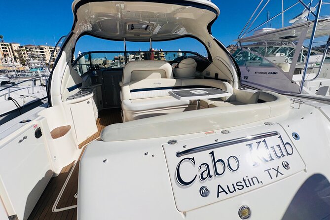 Luxury Yacht Tour in Los Cabos 45FT SeaRay Sundancer - Sunset and Relaxation: Enjoying the Tranquility of the Sea