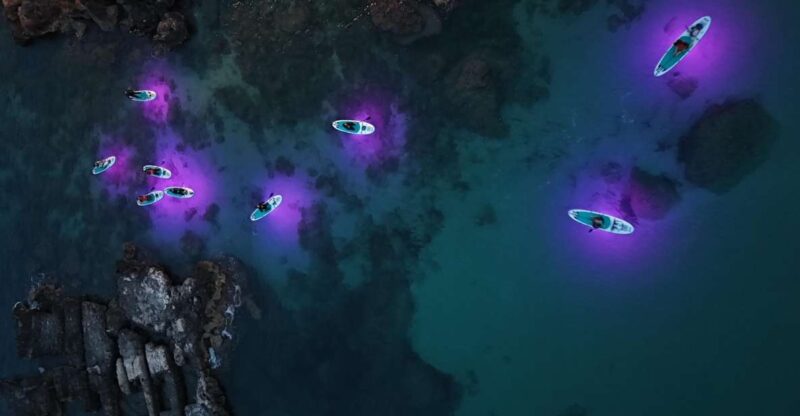 LUZ Sunset in SUP with Aperitif and light show - Key Points