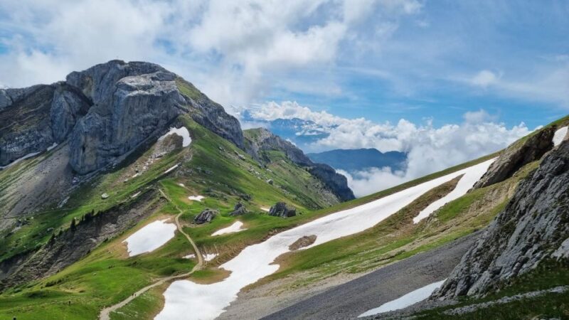 Luzern: Guided Hidden Mount Pilatus Hike - The Optional Cog Railroad and the Path to the Summit