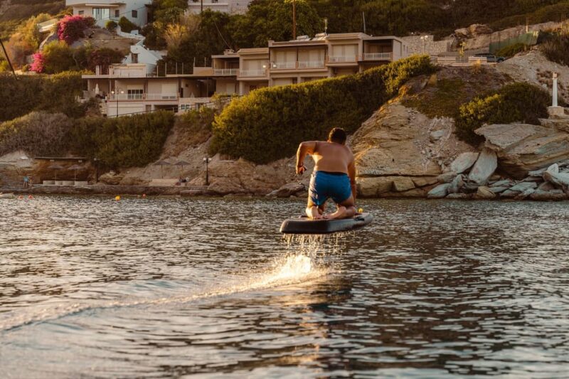 Lygaria Beach: Electric Surf board Efoil or Jetsurf - Key Points