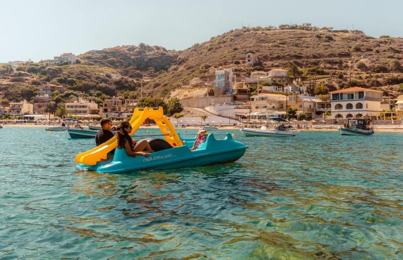 Lygaria Beach: Pedal Boat (Pedalo) - Navigating the Ligaria Bay with a Pedal Boat