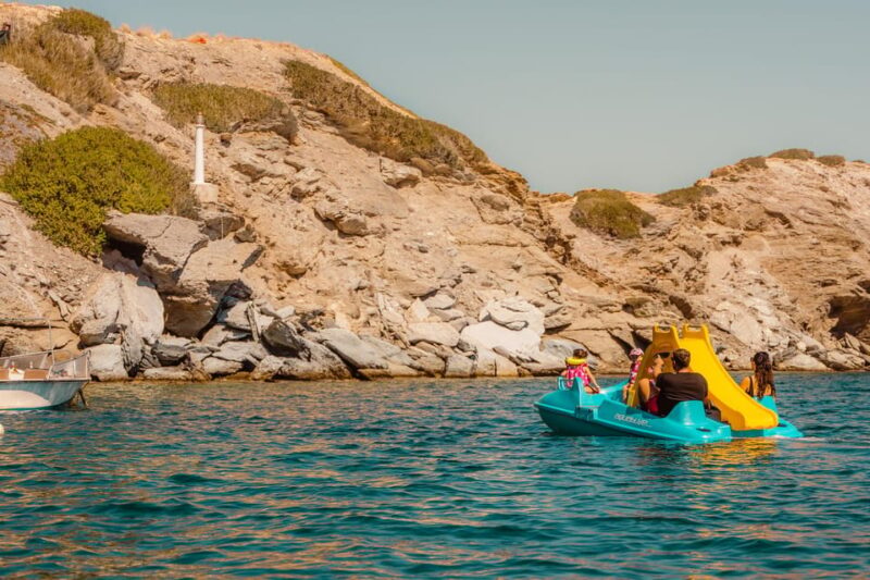 Lygaria Beach: Pedal Boat (Pedalo) - The Experience Provider: Sailing Crete
