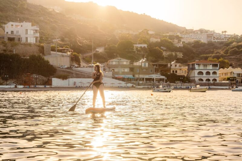 Lygaria Beach: Stand-up Paddle Board (SUP) with or w/o E-Fin - Key Points