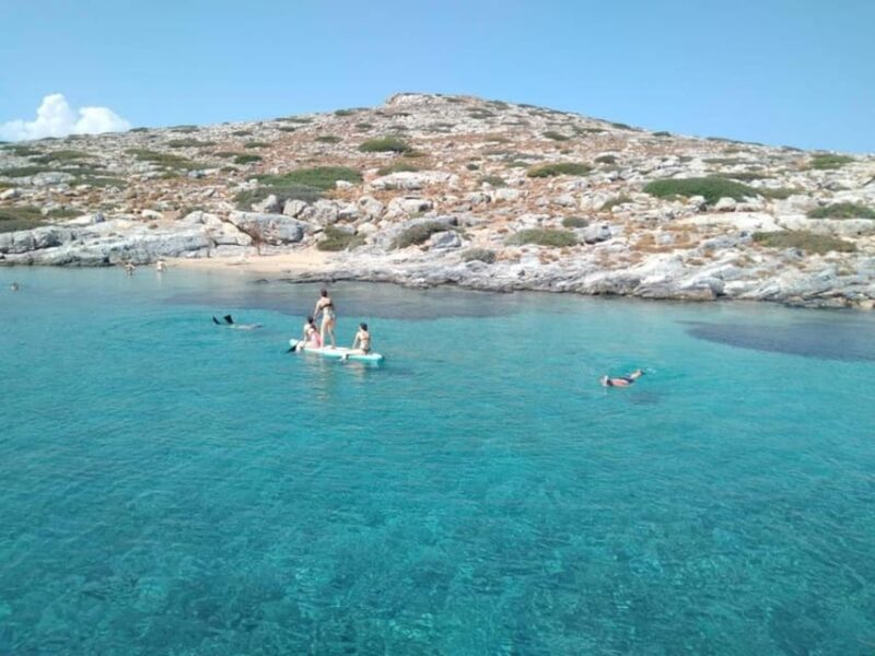 Lygaria Beach: Stand-up Paddle Board (SUP) with or w/o E-Fin - Meeting Point and Logistical Details