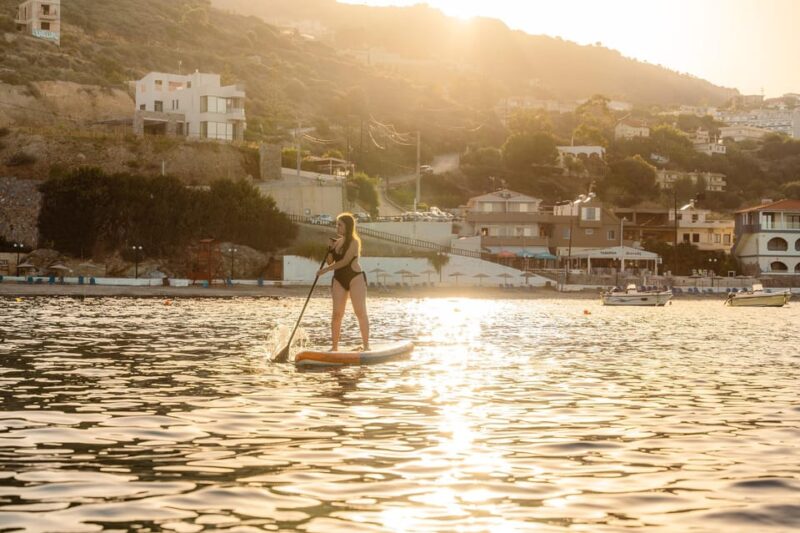 Lygaria Beach: Stand-up Paddle Board (SUP) with or w/o E-Fin - Physical Requirements and Accessibility