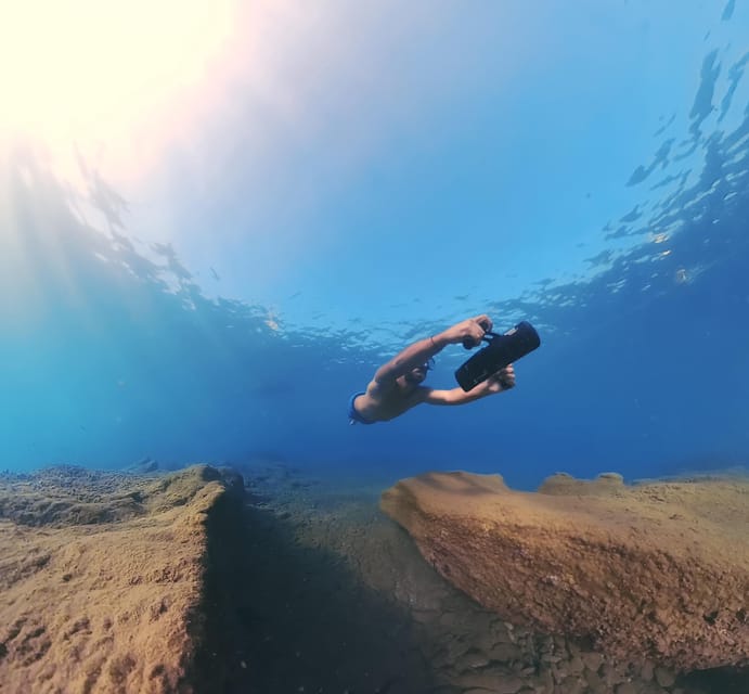 Lygaria Beach: Underwater Sea Scooter - The Marine Life and Underwater Environment in Ligaria Bay