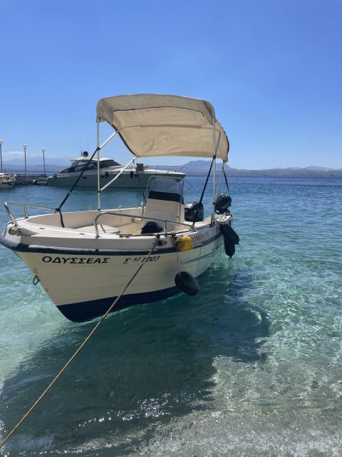 Lygaria: Private Motorboat Cruise with Snorkeling & Swimming - Snorkeling at Beautiful Crete Spots