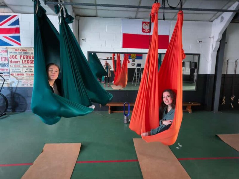 Lymington: Aerial Yoga Class - How the Silk Hammock Enhances Your Practice