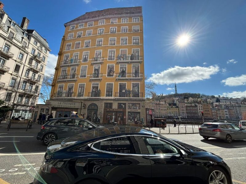 Lyon : Visit Lyon on a private half-day tour with a driver - Passing Landmarks: Place des Terreaux and the Hôtel de Ville