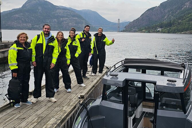Lysefjord (Stavanger): Boattrip to Preikestolen from Forsand - The Safety and Comfort of the Boats