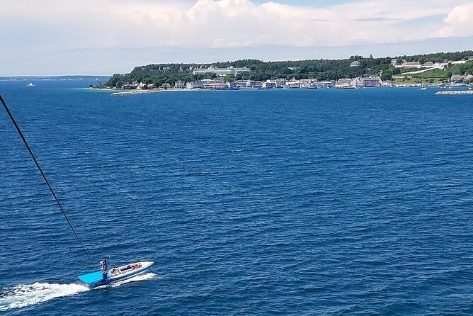 Mackinac Island Parasailing - Mackinac Island Parasailing: A Bird’s Eye View of Lake Huron and the Mackinac Bridge