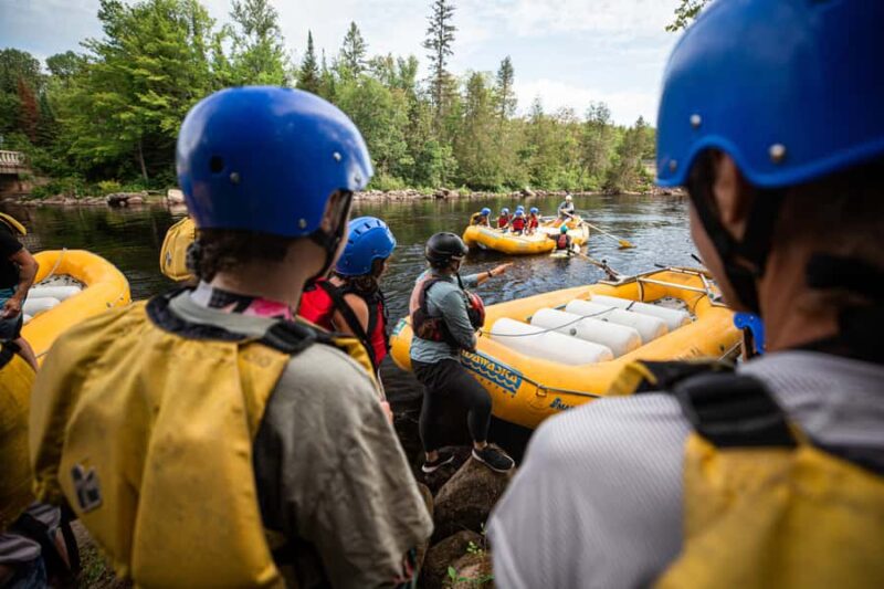 Madawaska River Family Rafting - The Rafting Experience: Navigating 5 Kilometers of Whitewater