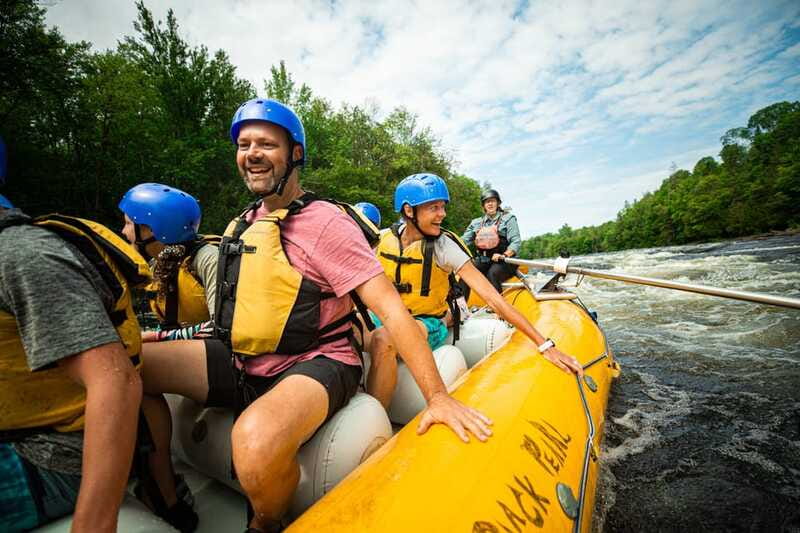 Madawaska River Family Rafting - The Scenic Wilderness Setting Near Algonquin Park