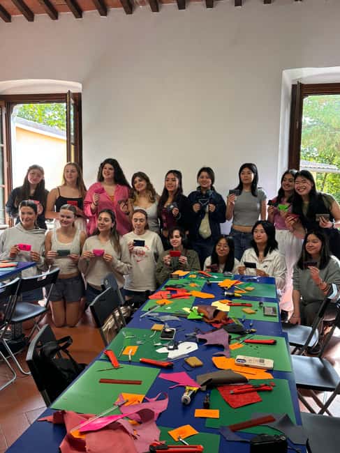 Made in Florence: Your Leather Crafting Experience - Working with Genuine Florentine Leather