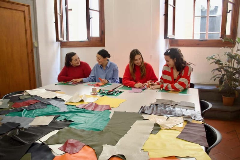 Made in Florence: Your Leather Crafting Experience - Creating a Unique Leather Wallet or Keychain