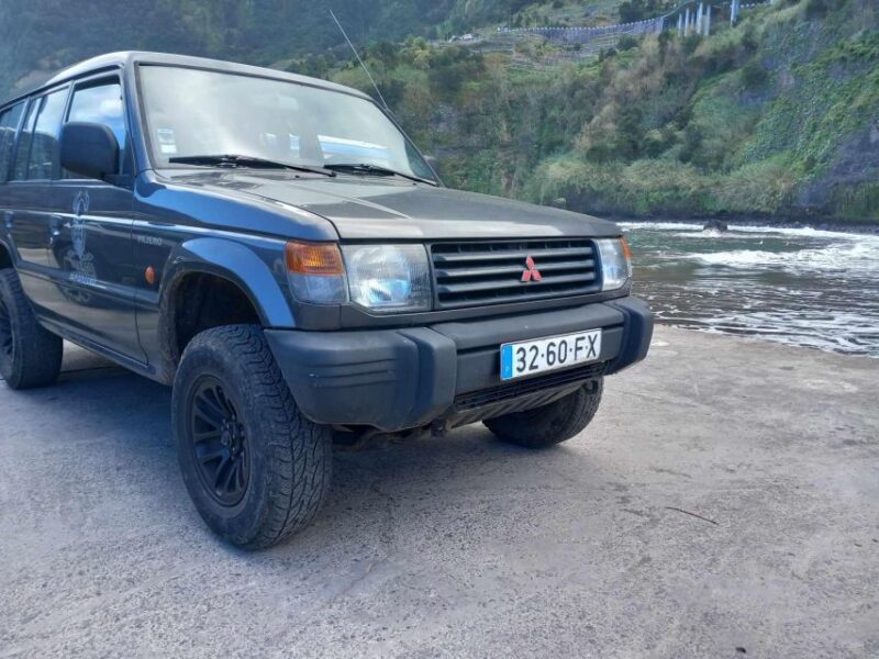 Madeira 4x4 Jeep Safari: Porto Moniz, Lava Pools & Fanal - Porto Moniz Natural Pools and Black Sand Beach