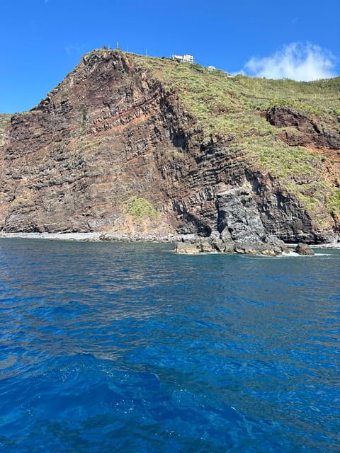 Madeira : 5 hour West Coast wooden Boat excursion - Inclusive Experience with Madeira Wine, Lunch, and a Swim?
