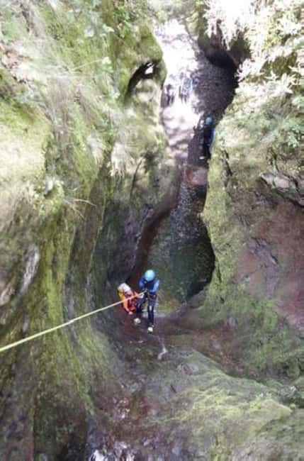 Madeira: Canyoning Adventure Level 1 - The Scenic Stop at Funchal Ecological Park