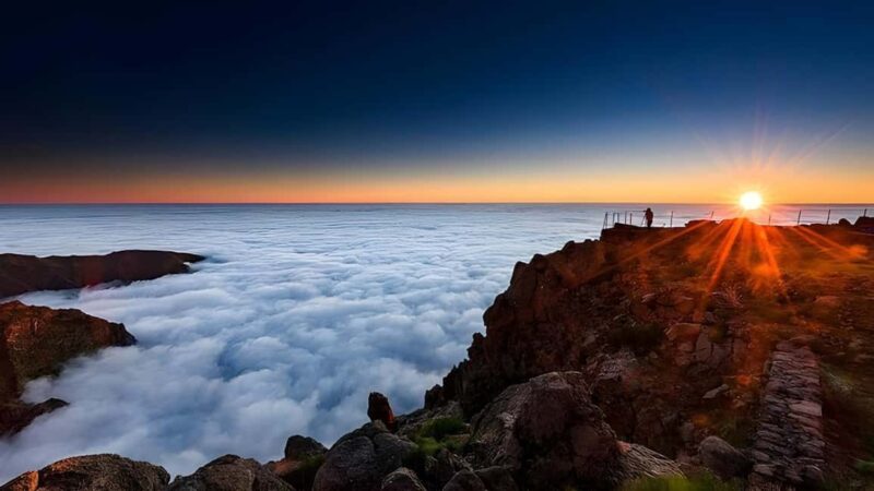 Madeira: Pico Do Arieiro Private Sunrise - Arriving at Pico do Arieiro for the Sunrise