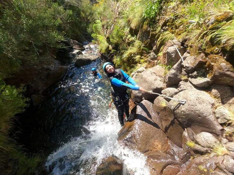 Madeira : Ribeira das Cales Canyoning (Level 1) - Madeiras Accessible Canyoning Adventure in Ribeira das Cales