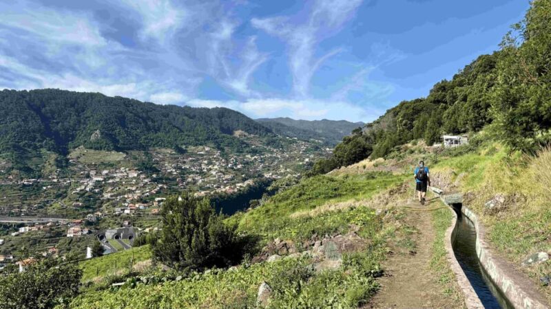 Madeira Stairway to Heaven to Larano Hike Mountain to Sea - Ending the Day Back in Funchal with Local Drinks