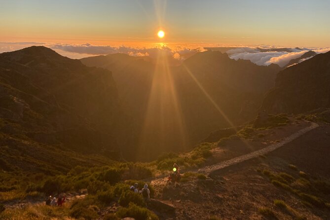 Madeira Top Sunset - Reaching the Mountain Peak by Car