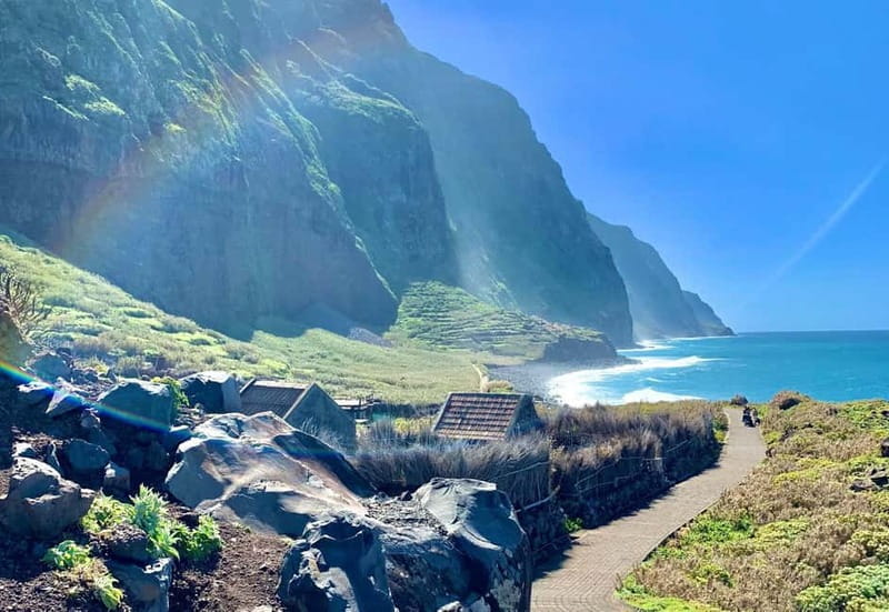 Madeira: Westside Achadas Cruz, Moniz, Seixal and Fanal - The Black Sand Beach and Waterfalls at Seixal