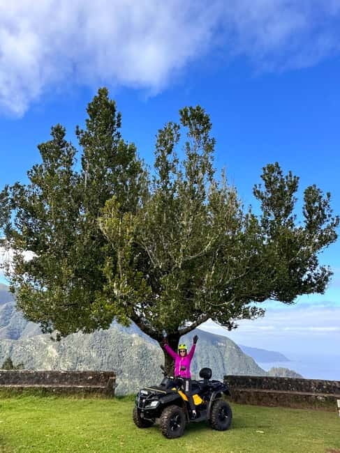 Madeira:Private Mountain Quad AdventureExplore Wild Madeira - Discovering Secluded Landscapes and Century-Old Sequoias