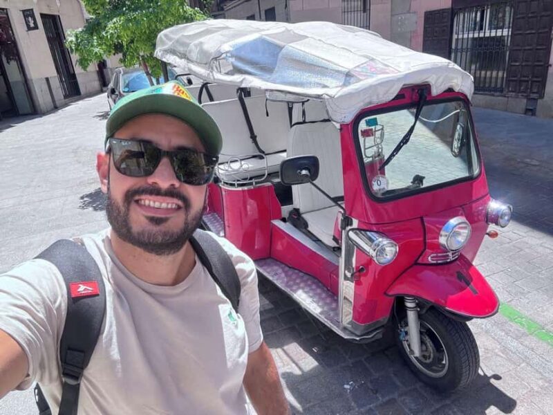 Madrid: 4-Hour Tuk Tuk Guided Tour - Logistics: From Meeting Point to End of Tour