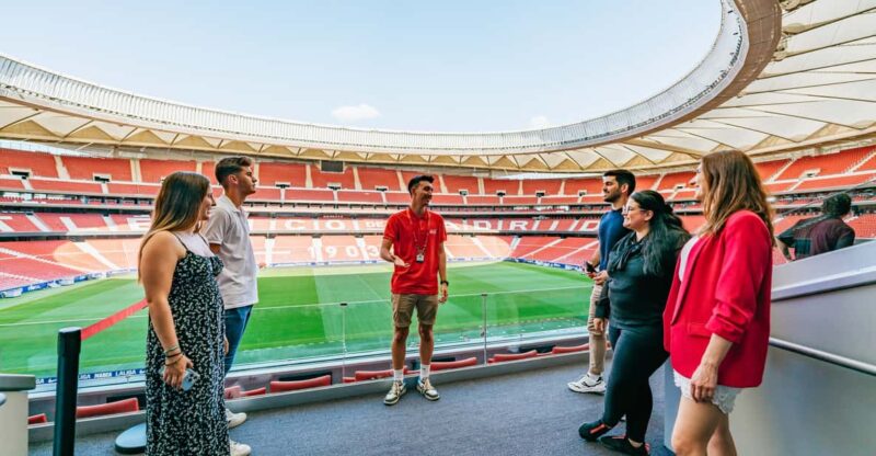Madrid: Atlético de Madrid Stadium Entry - Upgrade Your Visit with a Photo Stop at the Field Corner