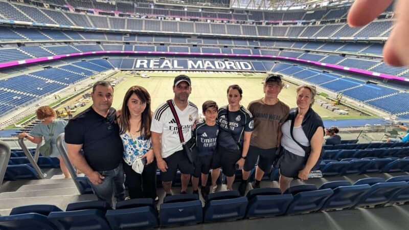 Madrid: Bernabeu Stadium and Museum Tour + Tapas - Exploring the Santiago Bernabeu Stadium