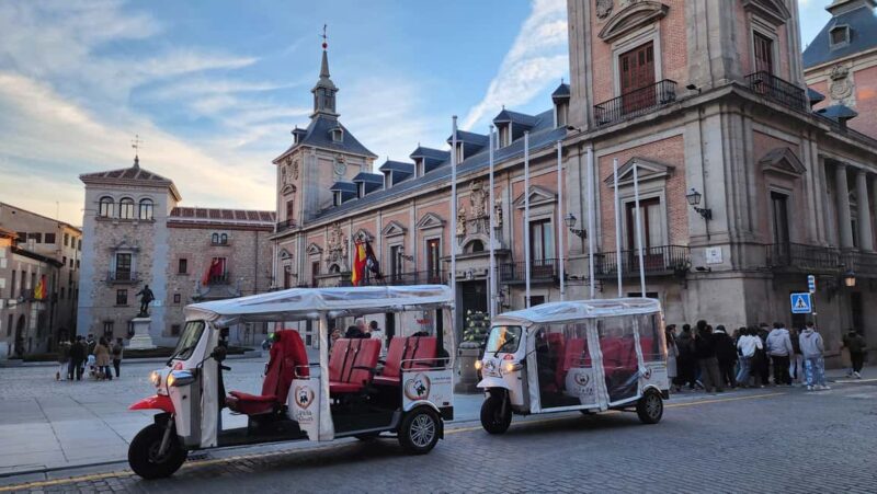 Madrid by Eco Tuk: Private tour, choose your duration! - Discover Madrid Efficiently with a Private Eco Tuk Tour